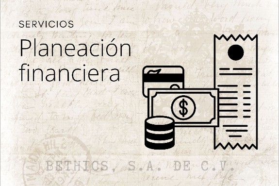 Etiqueta de planeación financiera