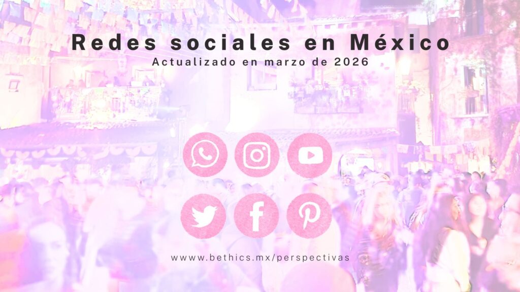 Composición visual con personas en capas y elementos de mensajería digital que representan la comunicación mediada por plataformas.